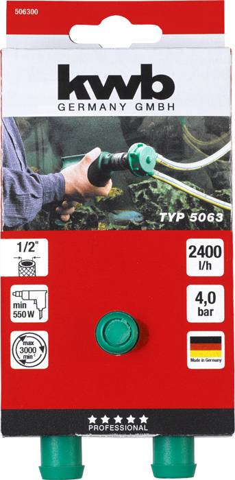 kwb 506300 Fúrógép szivattyú P63 1 db 2. kép