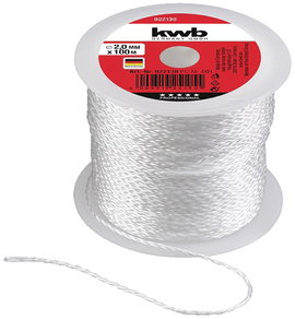 kwb 922130 Kőműves zsinór 2 mm Fehér 100 m
