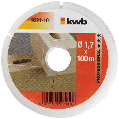 kwb 922110 Kőműves zsinór 1,7 mm Fehér 100 m 2. kép