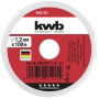 kwb 925120 Kőműves zsinór 1,2 mm Piros 100 m 2. bélyegkép