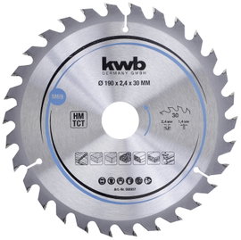 kwb 586957 Keményfém körfűrészlap 190 x 30 mm 1 db