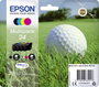 Epson Tinta kombicsomag T3466, 34 Eredeti Fekete, Cián, Bíbor, Sárga C13T34664010 bélyegkép