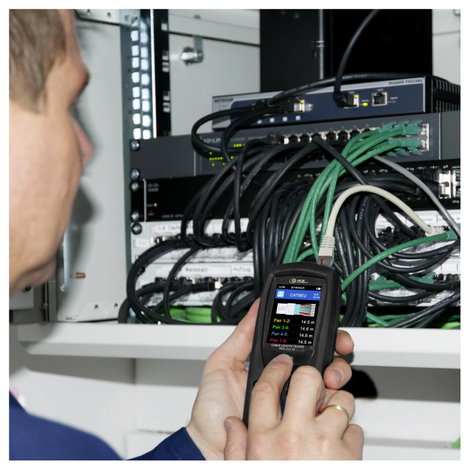 Hálózat teszter, PCE Instruments PCE-CLT 10 4. kép