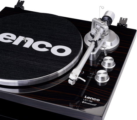 Lenco LBT-188 USB-s lemezjátszó Ékszíjhajtás Dió 10. kép