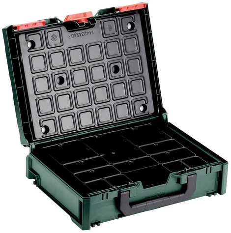 Metabo metaBOX 118 Organizer 626897000 Gép hordtáska ABS Zöld, Fekete (Sz x Ma x Mé) 396 x 118 x 296