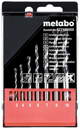 Metabo 627186000 Univerzális fúrókészlet