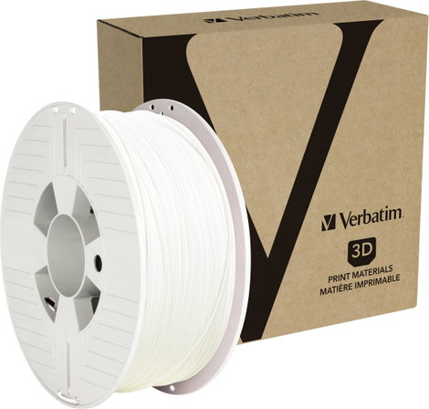 Verbatim 55315 neu 3D nyomtatószál PLA műanyag 1.75 mm 1000 g Fehér 1 db 3. kép