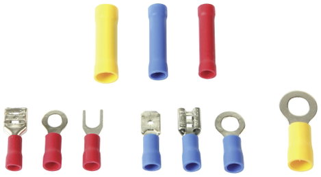 Toolland HAS05 Szorítós csatlakozó készlet - 150 db