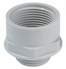 Kábelcsavarzat adapter PG48 M63 Poliamid Fényes szürke Wiska 10063677 1 db