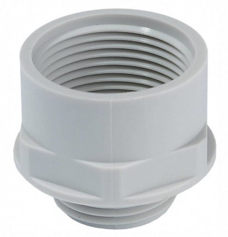 Kábelcsavarzat adapter PG48 M63 Poliamid Fényes szürke Wiska 10063677 1 db