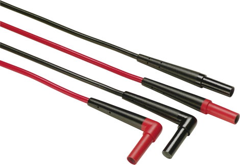 Fluke TL224 Biztonsági mérővezeték készlet [lamellás dugó, 4 mm - lamellás dugó, 4 mm] 1.50 m Fekete 3. kép