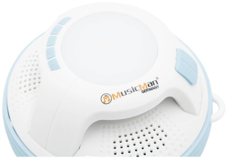 Music Man BT-X60 Bluetooth hangfal Kihangosító funkció, Kültéri, Fröccsenő víz ellen védett, Porálló 3. kép