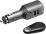 Technaxx TX-100 Autós riasztóberendezés Távirányító, Beltér felügyelet 12 V, 24 V Fekete bélyegkép