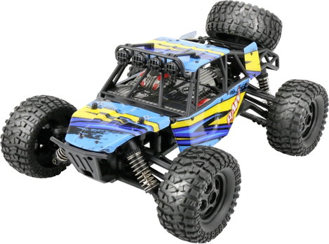 Reely RAW Narancs Brushed 1:14 RC modellautó Elektro Monstertruck 4WD RtR 2,4 GHz Akkuval és töltőké