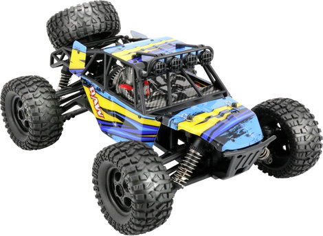 Reely RAW Narancs Brushed 1:14 RC modellautó Elektro Monstertruck 4WD RtR 2,4 GHz Akkuval és töltőké 2. kép