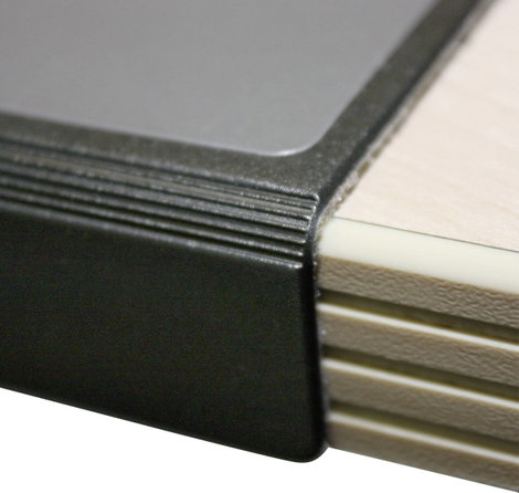 Durable 7293 729301 Asztali alátét Fekete (Sz x Ma) 650 mm x 520 mm 7. kép