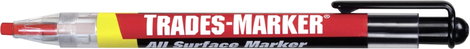 Markal Trade Marker Starter Pack 96132 Permanent marker Piros 3.8 mm