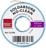CRC SOLDABSORB 0,9 mm x 1,5 Kiforrasztó huzal Hossz 1.5 m Szélesség 0.9 mm bélyegkép