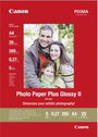 Fénykép papír Canon Photo Paper Plus Glossy II PP-201 2311B019 DIN A4 265 g/m² 20 lap Fényes bélyegkép