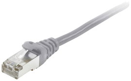 Equip 605507 RJ45 Hálózati kábel, patchkábel CAT 6 S/FTP 0.50 m Szürke aranyozott érintkező 1 db