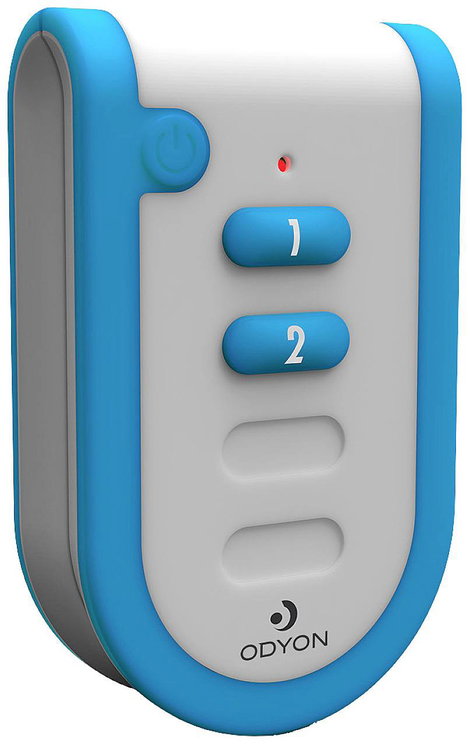 m-e modern-electronics Odyon ODYON pro HS-2 3 V Vezeték nélküli kézi adó, Távirányító vétel visszaje