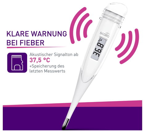 Scala SC 28 flex weiss Lázmérő 10. kép