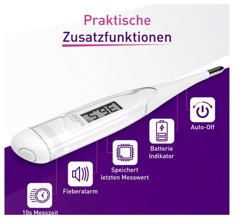 Scala SC 28 flex weiss Lázmérő 5. kép