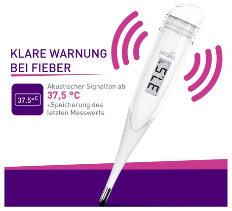 Scala SC 28 flex weiss Lázmérő 7. kép
