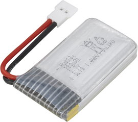 Hubsan Akkucsomag, LiPo 3.7 V 380 mAh Cellaszám: 1 Soft doboz Lapos dugó