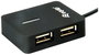 Equip 128952 2 port USB 2.0 hub Fekete 5. bélyegkép