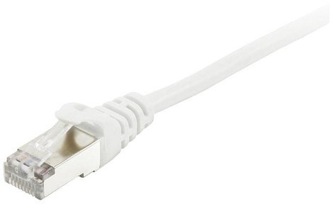 Equip 605540 RJ45 Hálózati kábel, patchkábel CAT 6 S/FTP 40.00 m Fehér aranyozott érintkező 1 db