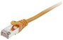 Equip 605573 RJ45 Hálózati kábel, patchkábel CAT 6 S/FTP 0.25 m Narancs aranyozott érintkező 1 db bélyegkép