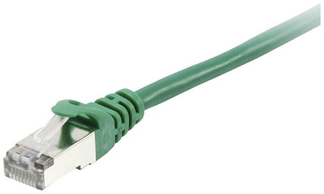 Equip 605547 RJ45 Hálózati kábel, patchkábel CAT 6 S/FTP 0.50 m Zöld aranyozott érintkező 1 db