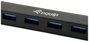Equip 128954 4 port USB-C® (USB 3.1) Multiport hub Fekete 4. bélyegkép