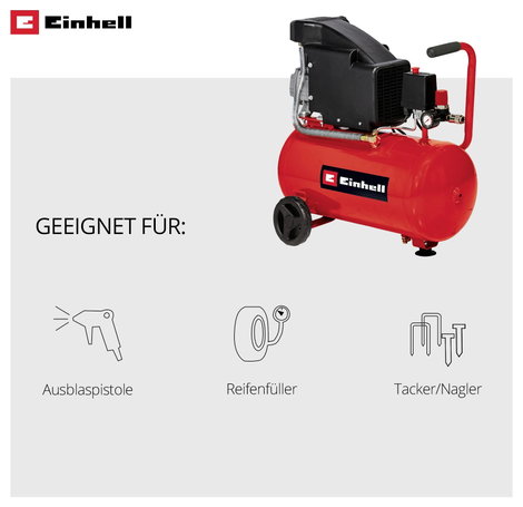 24 l 8 bar Einhell TC-AC 190/24/8 3. kép