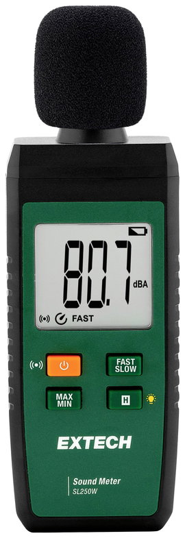 Extech SL250W Zajszintmérő 30 - 130 dB 31.5 Hz - 8000 Hz