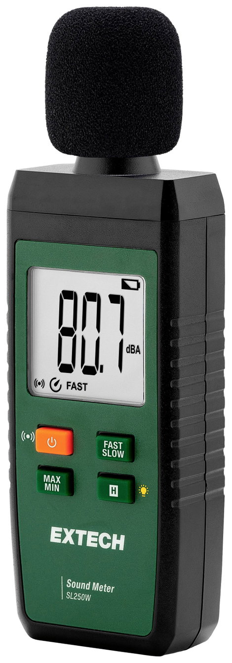 Extech SL250W Zajszintmérő 30 - 130 dB 31.5 Hz - 8000 Hz 2. kép