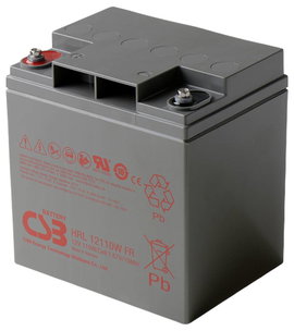 CSB Battery HRL 12110W high-rate longlife Ólomakku 12 V 28 Ah Ólom-vlies (AGM) (Sz x Ma x Mé) 166 x 