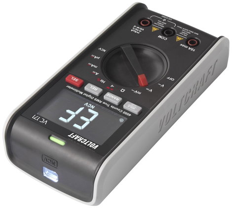 Digitális kézi multiméter CAT III 600 V 4000 digit, Voltcraft VC171 4. kép