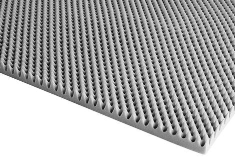 80702644 Akusztikus habanyag (H x Sz x Ma) 2000 x 1000 x 48 mm Poliuretán