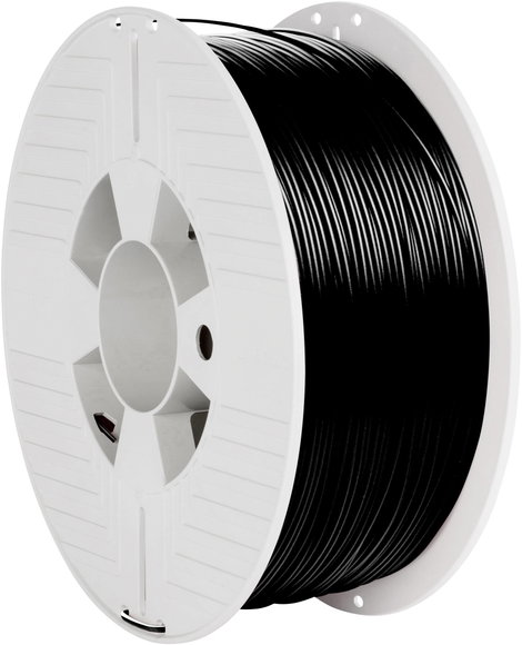 Verbatim 55052 neu 3D nyomtatószál PETG 1.75 mm 1 kg Fekete 1 db 3. kép