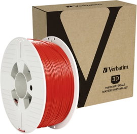 Verbatim 55053 neu 3D nyomtatószál PETG 1.75 mm 1 kg Piros 1 db