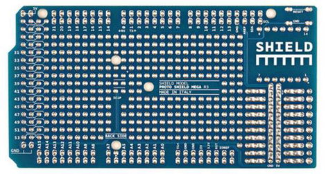 Arduino MEGA PROTO PCB SHIELD Fejlesztőpanel 2. kép