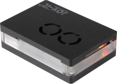 Joy-it RB-CaseP4+03 SBC ház Alkalmas: Raspberry Pi Aktív hűtővel, Mágneszárral Átlátszó 3. kép