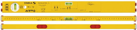 Stabila 80 M 16882 Mágneses vízmérték 100 cm 0.5 mm/m Kalibrált: Gyári standard (tanusítvány nélkül) 4. kép