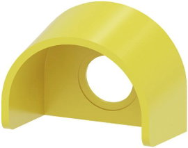 Siemens 3SU1900-0DY30-0AA0 Védőgallér (H x Sz x Ma) 74.8 x 47.5 x 58.9 mm felirat nélkül Sárga 1 db