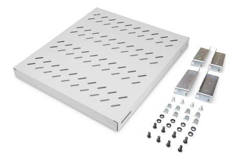 Digitus DN-97646 19 coll Hálózati szekrény készüléktalp 1 ME Változtatható rögzítősínek Alkalmas sze 5. kép