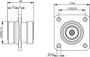 Telegärtner J01123A0002 HF adapter 7-16-DIN alj - 7-16-DIN alj 1 db 2. bélyegkép