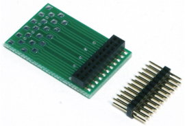 TAMS Elektronik 70-01045-01-C Adapter PluX és 21MTC interfészhez Építőkészlet