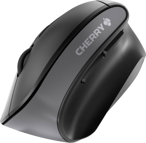 CHERRY MW 4500 Ergonomikus egér Rádiójel vezérlésű Optikai Fekete 6 Gombok 1200 dpi Ergonómikus 2. kép